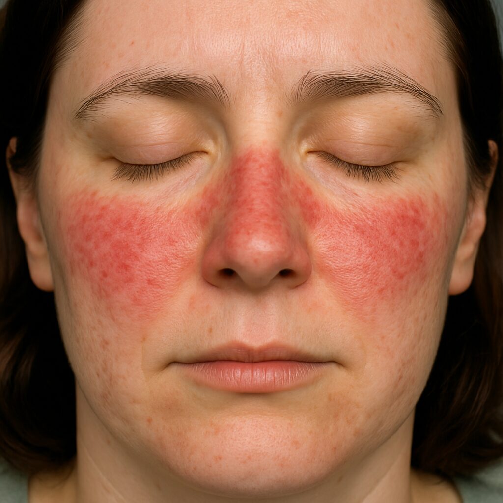 Sintomas de Lúpus: rash malar