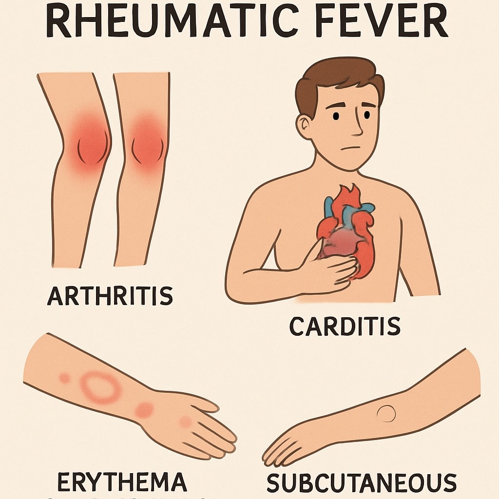 Sintomas da febre reumática